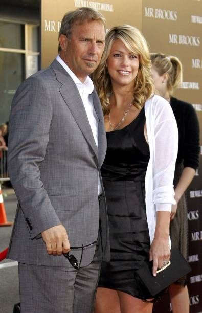 Kevin Costner wife Christine Baumgartner attend LA Premiere of Mr - Old Photo