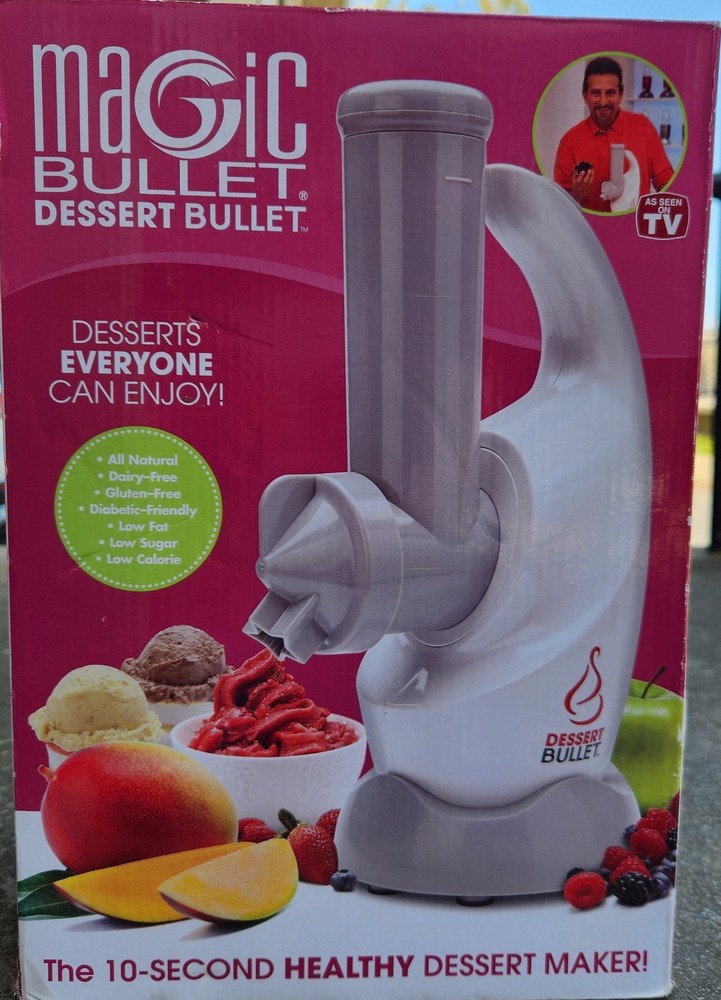 Magic Bullet Dessert Bullet Blender 10 Second, UNUSED