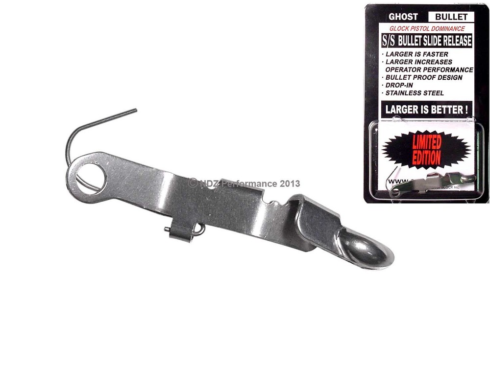 Stainless Extended Slide Stop Release 17 19 20 21 22 23 24 26 27 28 29 30