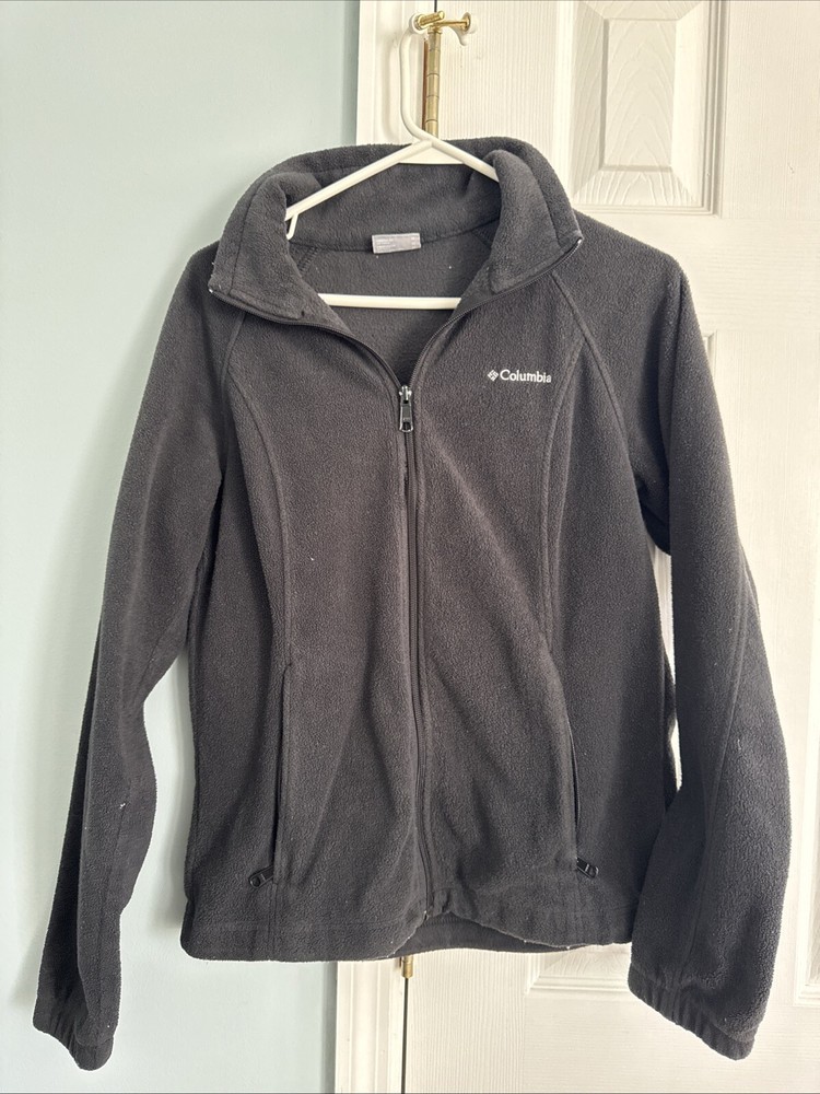 Columbia Women's Benton Springs Full-Zip Fleece Jacket in Black - Medium