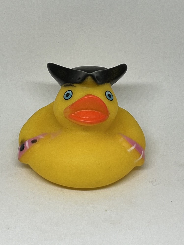 Buccaneer Pirate Hat Rubber Duck Bath Toy 2 Inch Pool Jeep Ducky  