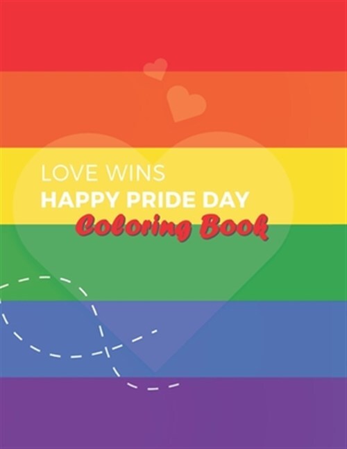 Love Wins Coloring Book: LGBT Coloring Book For Adults, For Pride Day and Val...-image