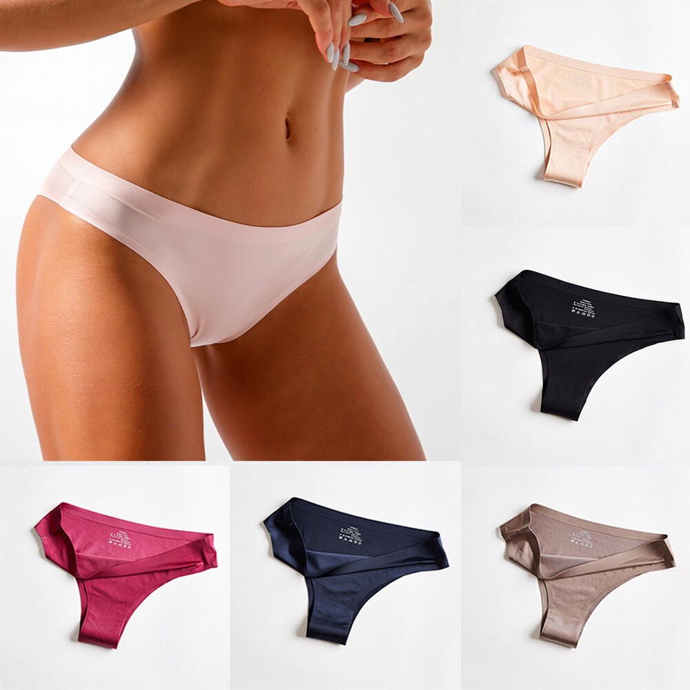 Female Sexy Lingerie G-string Thong Briefs Panties Women Yoga Sports Underwear