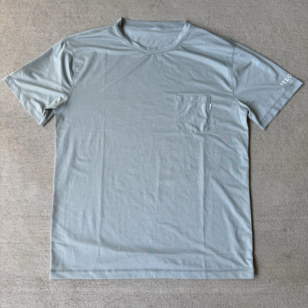 Vuori Peloton Tradewind Performance T Shirt Workout Gym Mint Green Size L? READ*