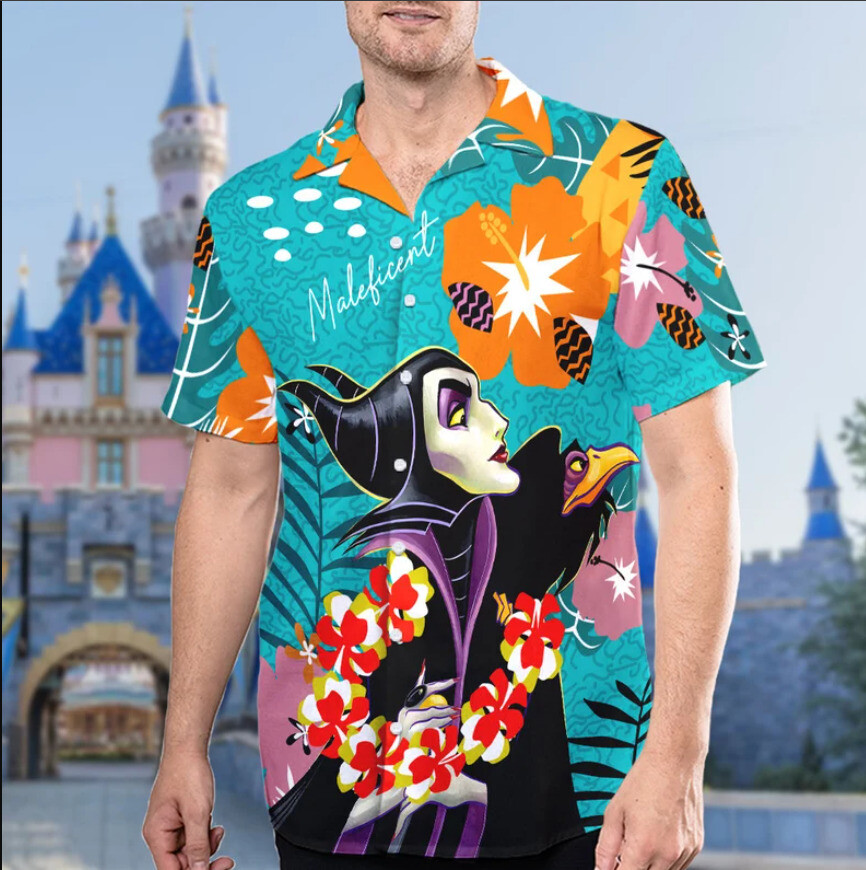 Sleeping Princess Button Up 3D HAWAII SHIRT Halloween Gift Best Price Us Size