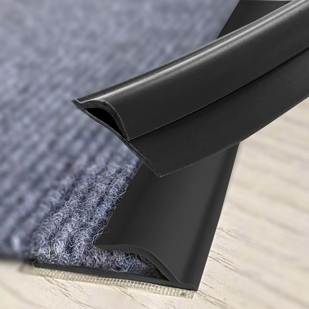 Flexible Carpet to Tile Transition Strip for Seamless Flooring Edges