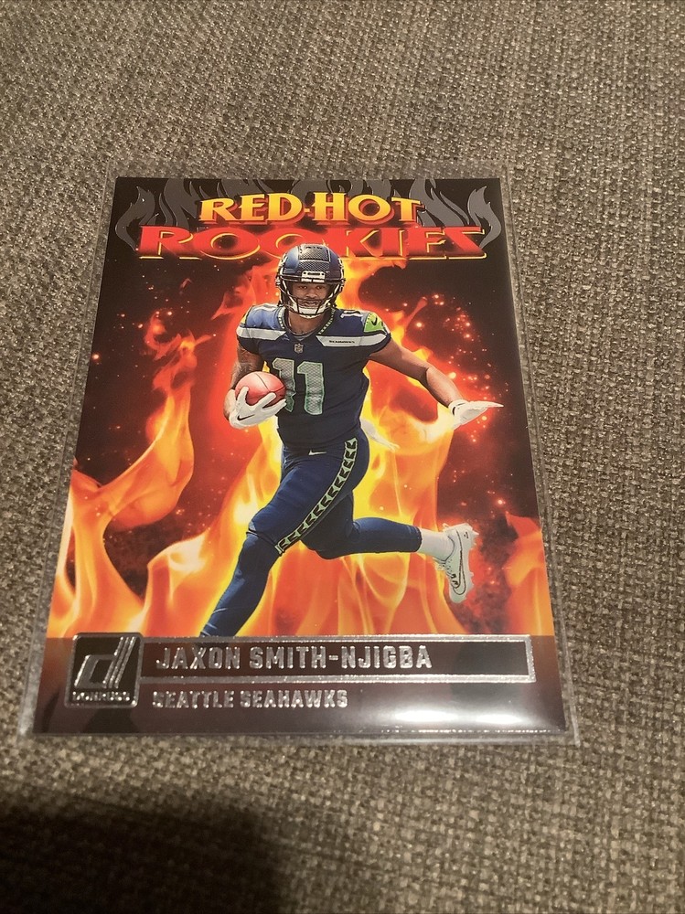 2023 DONRUSS FOOTBALL JAXON SMITH- NJIGBA RED HOT ROOKIES- SEAHAWKS
