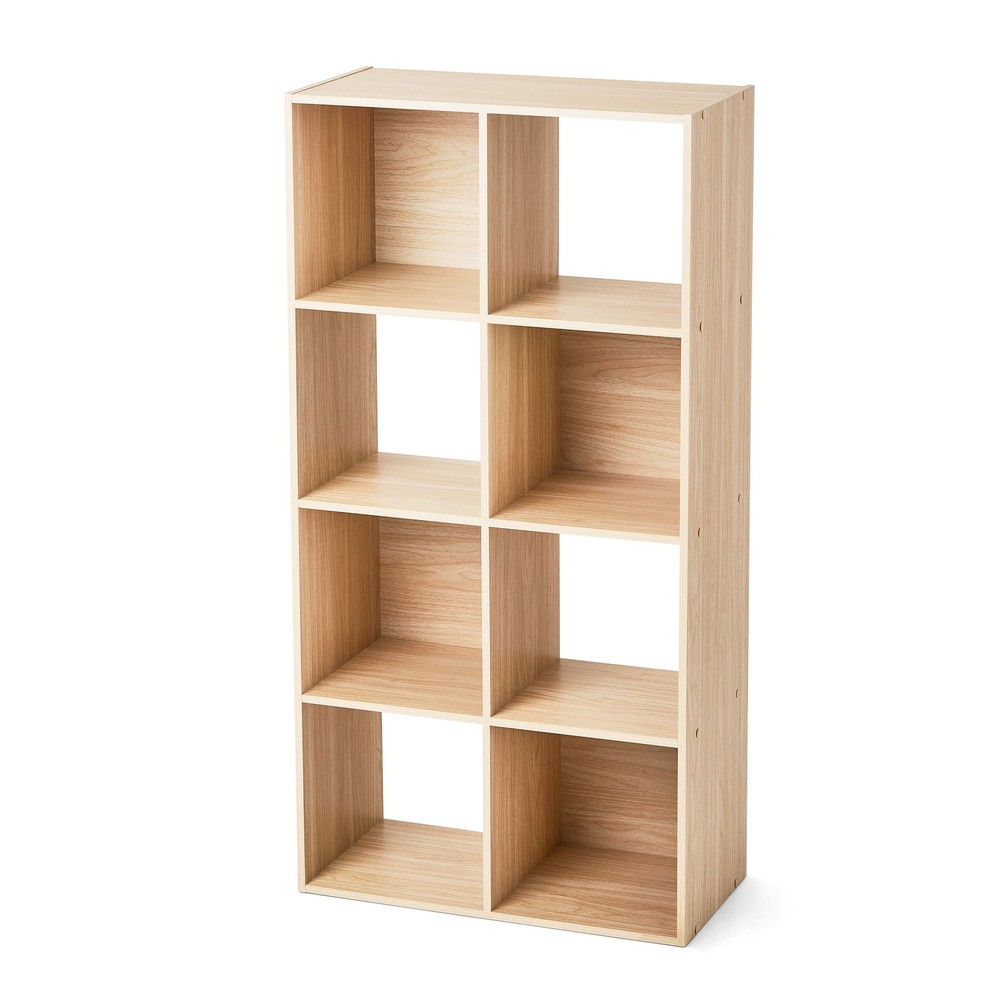 NEW 8 Cube Storage Organizer, Spring Pine