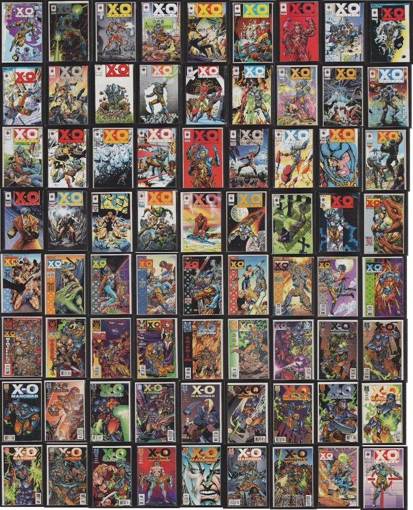 X-O MANOWAR #0-1-68 + Extras 9.6/9.8 NM+ Complete 72 Iss Valiant Run SHIPS FREE!