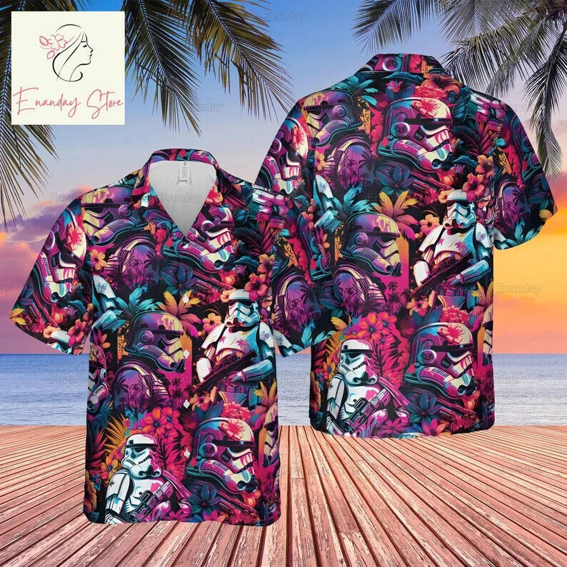 Stormtrooper 3D HAWAII SHIRT Mother Day Gift All Over Print Best Price Us size