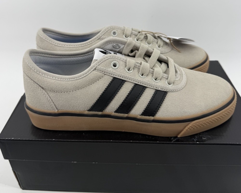 adidas Adi Ease Lace Up  Mens White Sneakers Casual Shoes IE3146 7.5M/8.5W