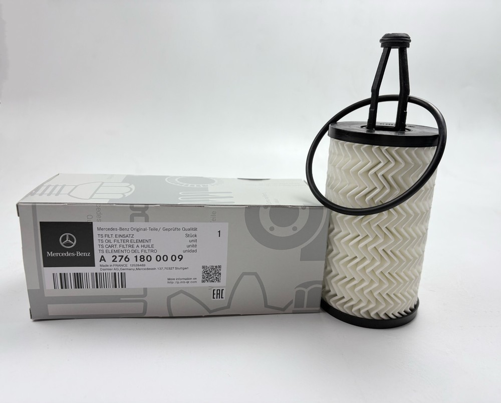 Mercedes Benz C CL CLS E GL GLC GLE GLK GLS ML R S New Genuine Oil Filter Kit 2761800009  