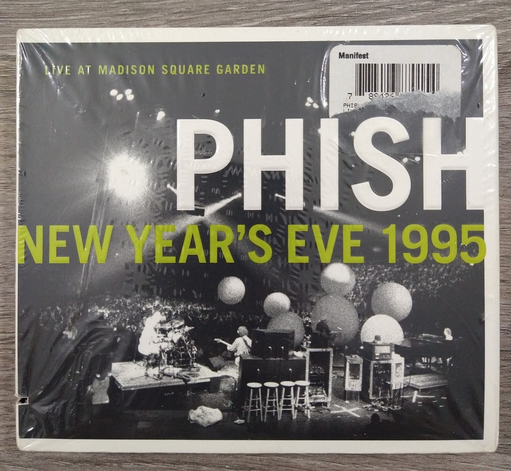 Phish New Years Eve 1995 @ MADISON SQUARE GARDEN CD - SEALED/NOTCHED COPY 🐟🐟💿-image