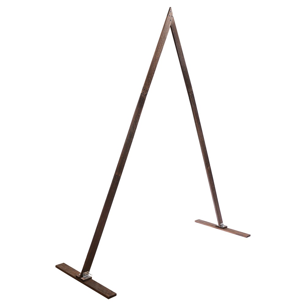 Wooden Wedding Arch Stand for Triangle Balloon Backdrop Perfect for Parties and Events
