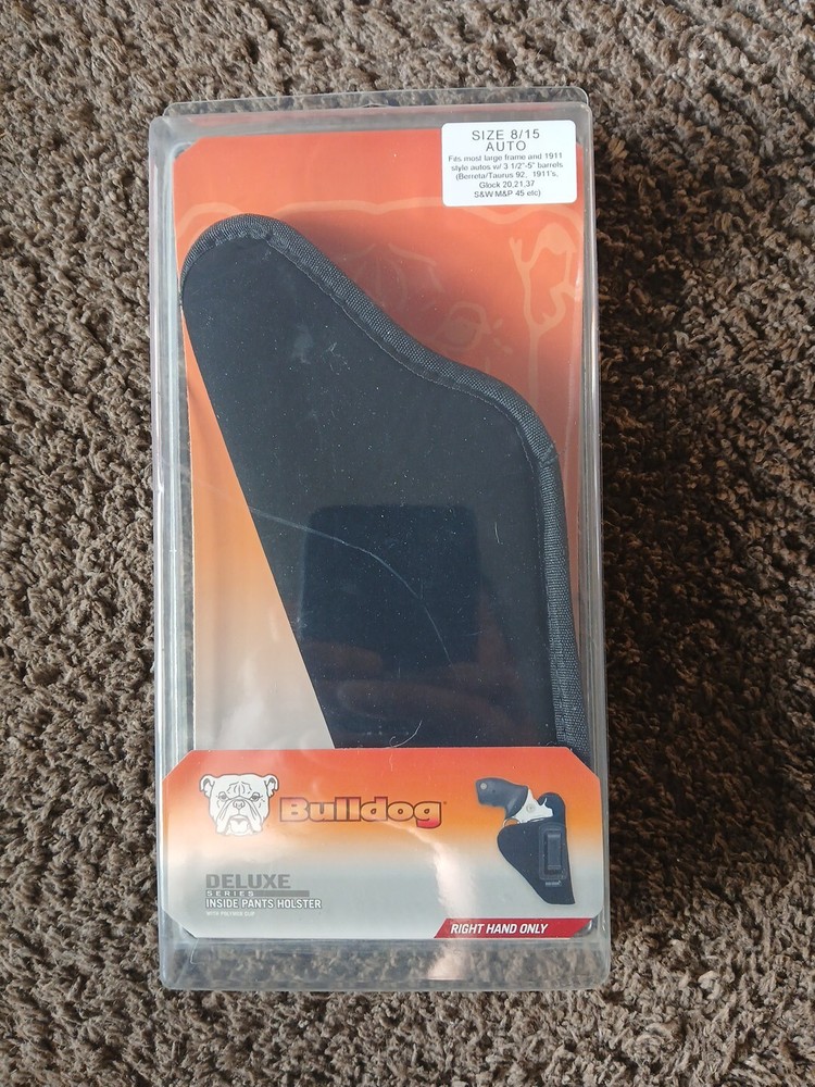 Bulldog Pistol Hip holster For Rock Island Armory Tactical 45 ACP 1911