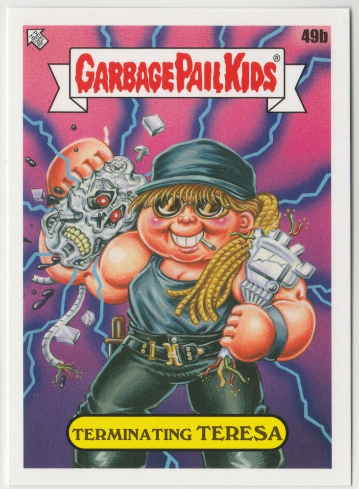 Terminating Teresa T2 Garbage Pail Kids GPK 2023 Intergoolactic Mayhem Card #49b