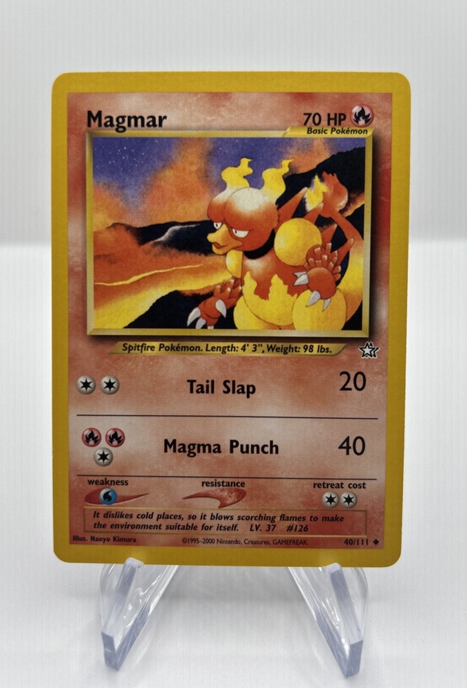 Magmar - 40/111 Neo Genesis - Pokémon TCG