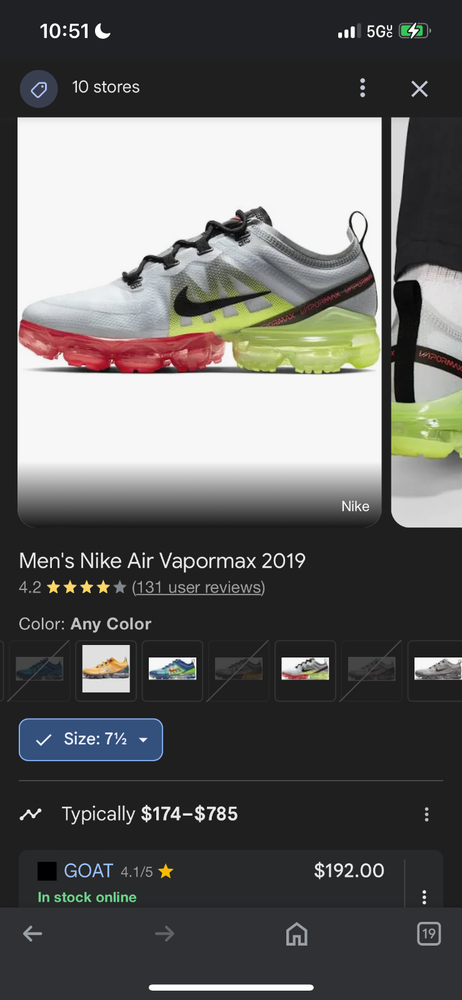 Nike Air Vapormax 2019 Pure Platinum