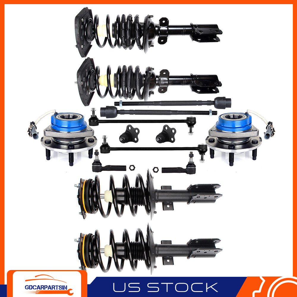 04-08 Pontiac Grand Prix 14pc Full Strut & Suspension Kit Front & Rear