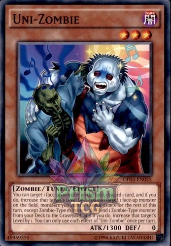 Uni-Zombie OP03-EN025 Yugioh