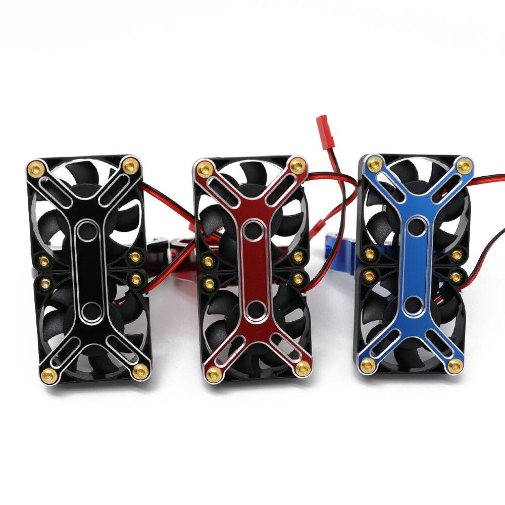 Heat Sink Cooling Fan For 1/5 RC Car ARRMA TRAXXAS X-Maxx 6S 8S 4985 1717 Motor