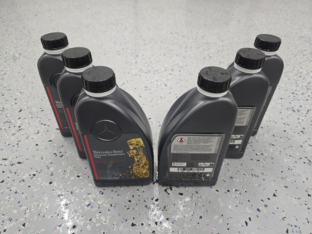 Mercedes Benz 725 Transmission Fluid ATF D971 236.17 002 989 06 03  6 X 1L Gold