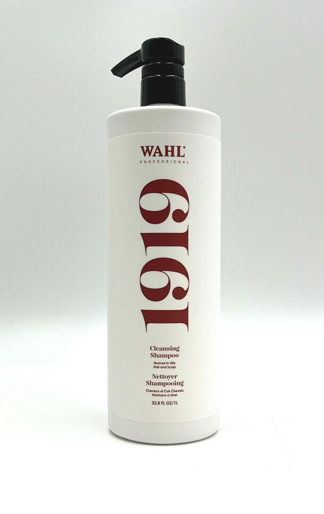 Wahl Professional 1919 Cleansing Shampoo Normal To Oily Hair & Scalp 33.8 oz