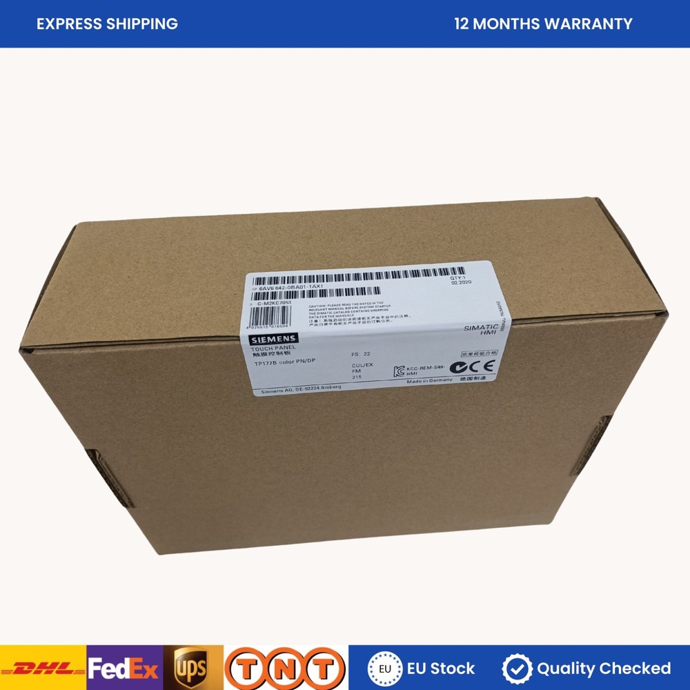 6AV6642-0BA01-1AX1 [New Others] Siemens TP177B Color PN/DP [12-Months Waranty]