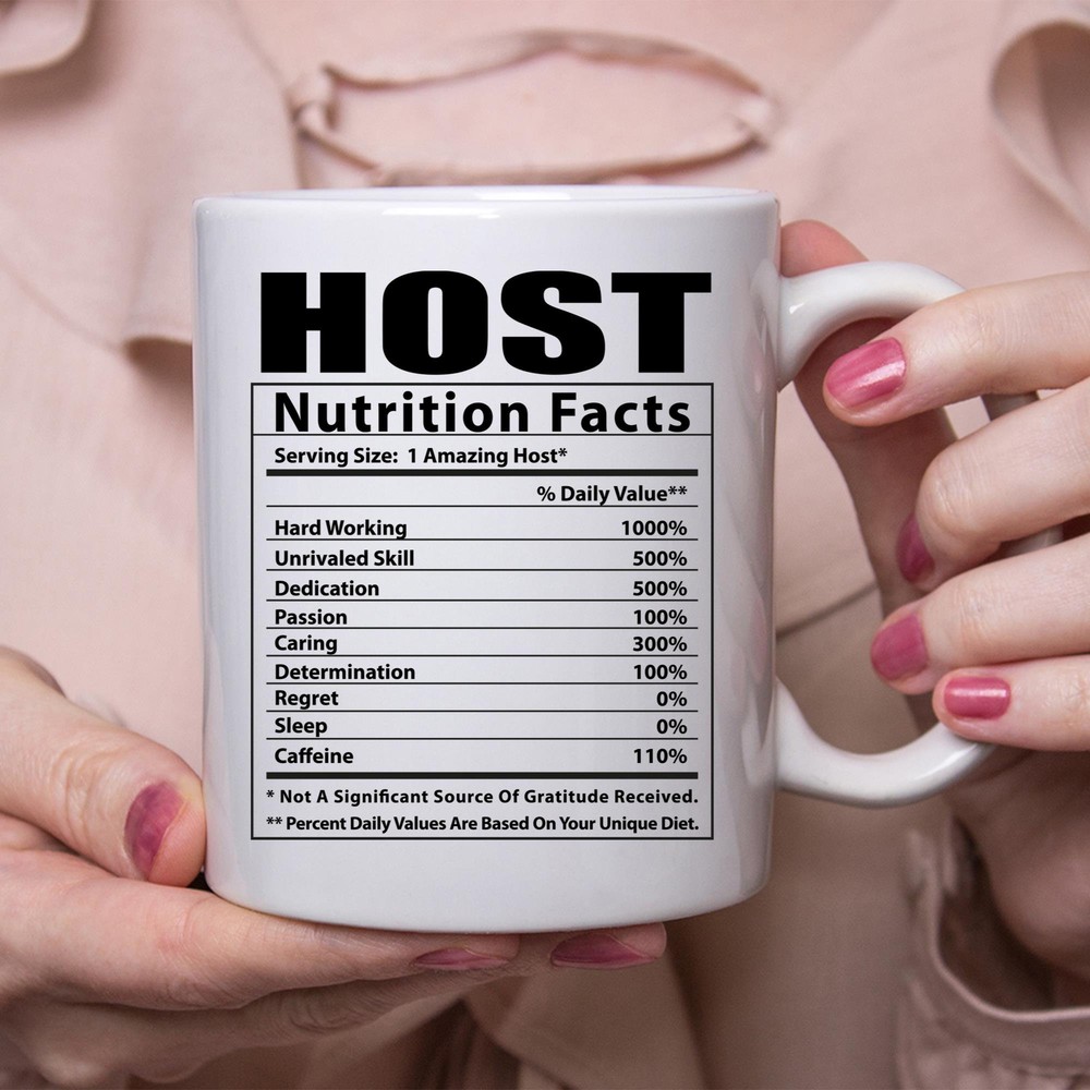 Funny Radiographer Nutritional Facts White Coffee Mug