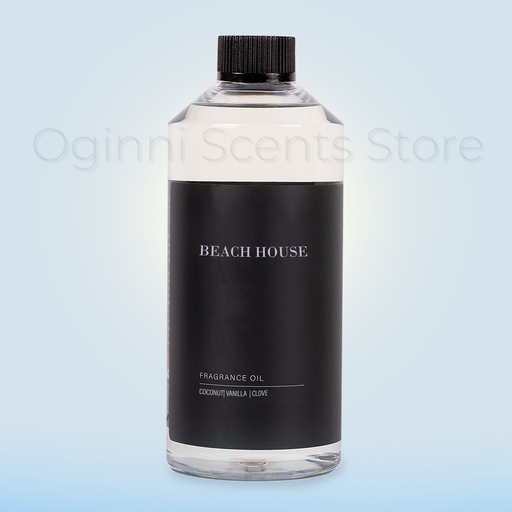 BEACH HOUSE 500 ml Luxury Diffuser Oil Inspired By Hotel Collection, Aroma360