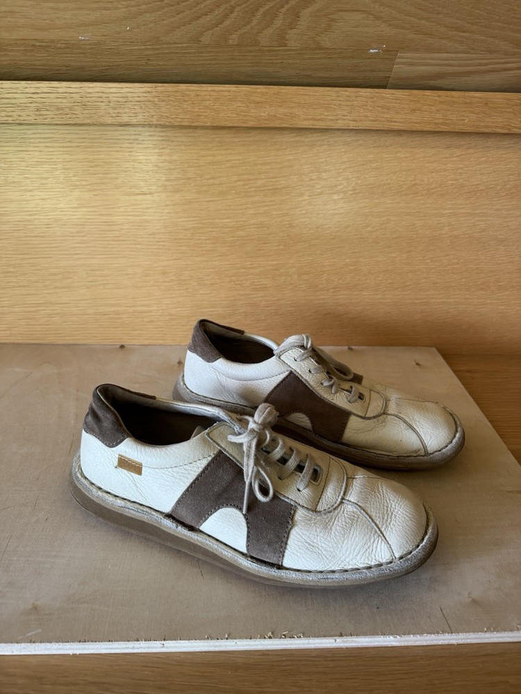 Vintage Camper Leather Shoes Size 40 Made in Morocco