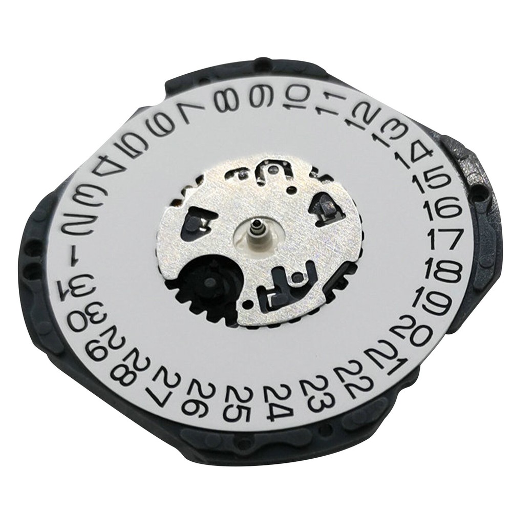 Single Calendar 3 Hands Quartz Watch Movement With Battery For VJ42 VJ42B Watch