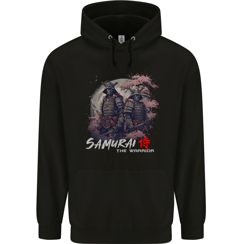 Bushido Samurai The Warrior Mens 80% Cotton Hoodie