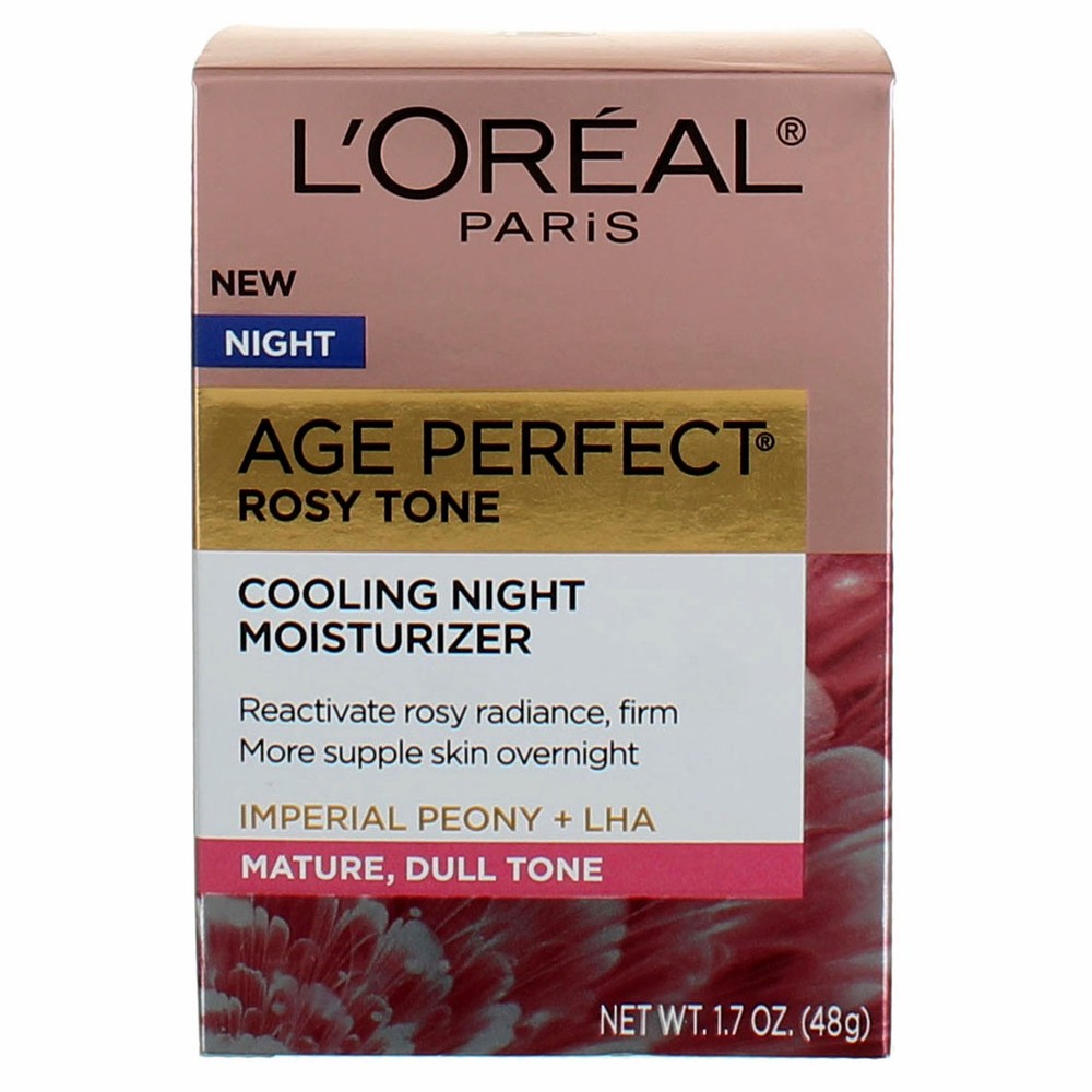 L'Oreal Paris Age Perfect Cooling Night Cream 1.7 oz for Mature Skin