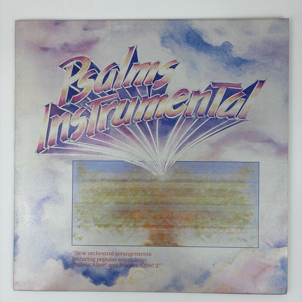 Psalms Instrumental Lp Vinyl Record Maranatha! Music Orchestral Arrangements