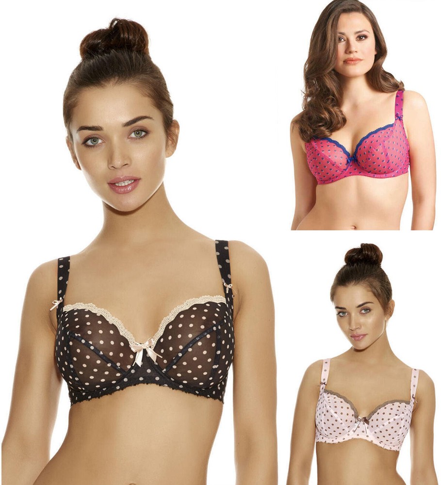 Freya Lingerie Patsy Underwired Plunge Balcony Bra Underwear 1221