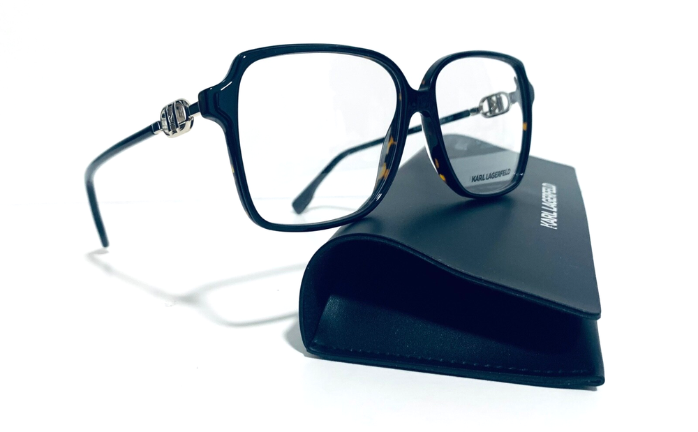 KARL LAGERFELD KL6091 017 DARK TORTOISE AUTHENTIC EYEGLASSES RX 56-13-140