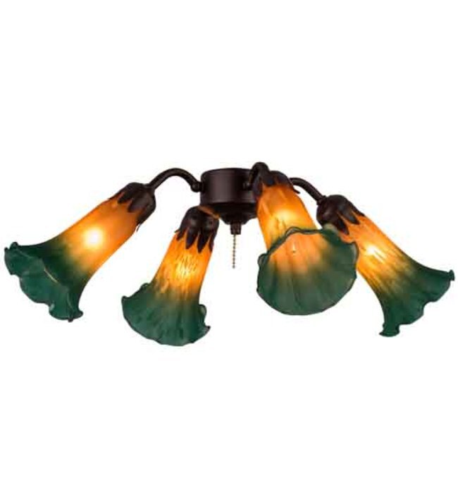 Meyda Tiffany 162971 Amber/Green Pond Lily 19