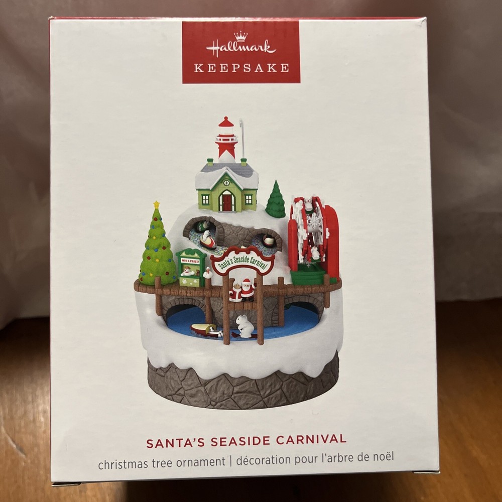 2024 Hallmark Santa's Seaside Carnival Christmas Ornament QGO2661