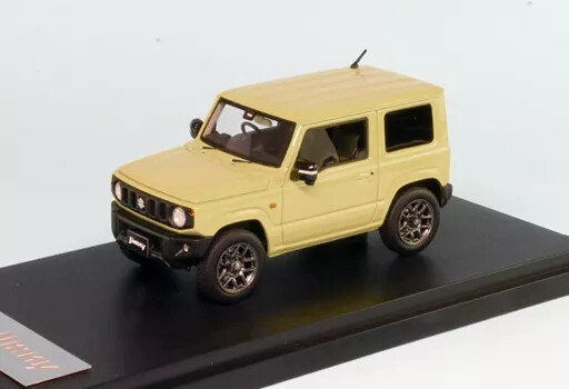 Mini Car 1/43 Suzuki Jimny Jb64W Xc Monotone Color Chiffon Ivory Metallic Pm4311