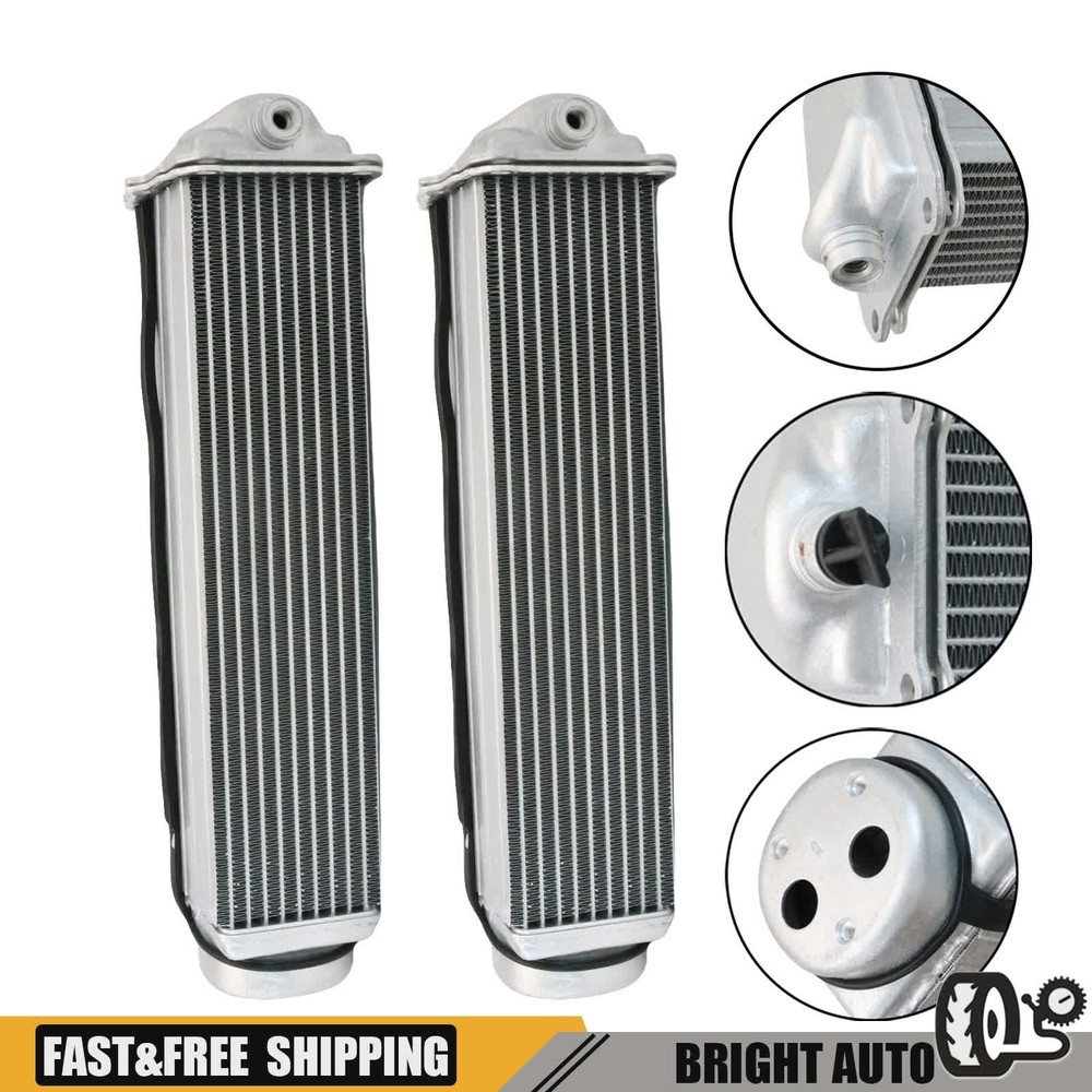 2X Engine Supercharger Intercooler Kit New for Audi A4 A5 A6 Q7 VW Touareg 3.0T