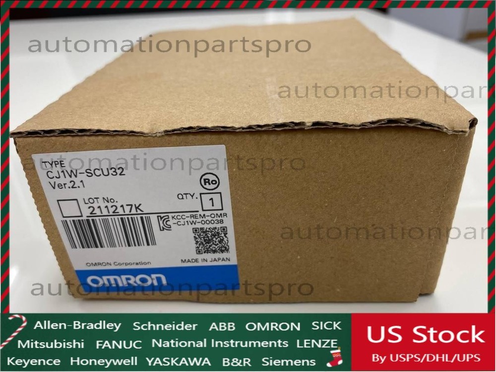 Omron CJ1W-SCU32 Communication Module Fast Shipping New One US Free TAX