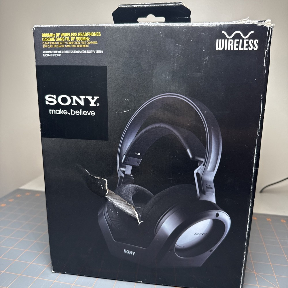 Sony MDR-RF925RK Wireless RF Stereo Headband Headphones Tested