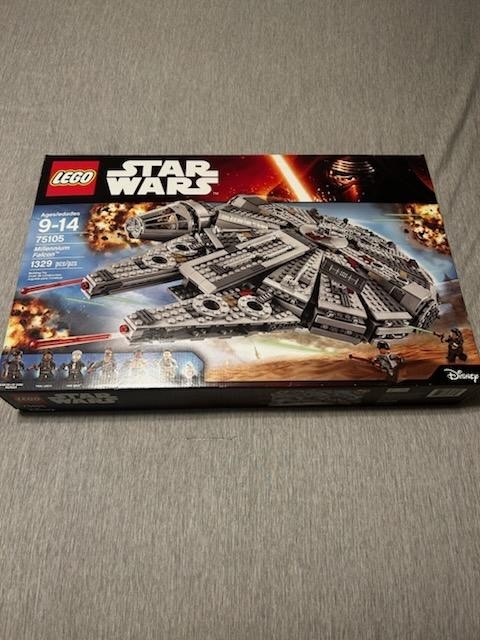 LEGO Star Wars Millennium Falcon 75105 Boxed Complete Set 6 Minifigures