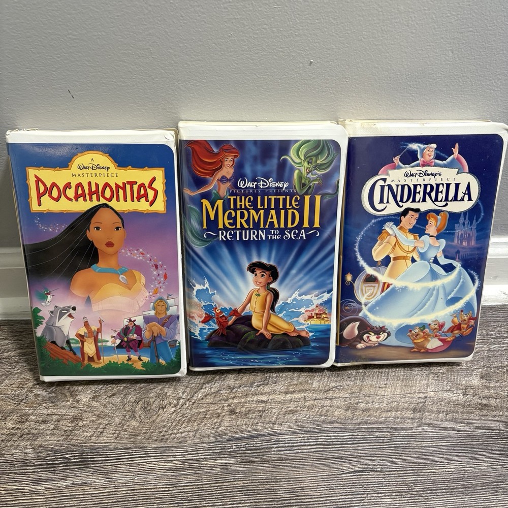 Lot Of Classic Disney VHS Tapes