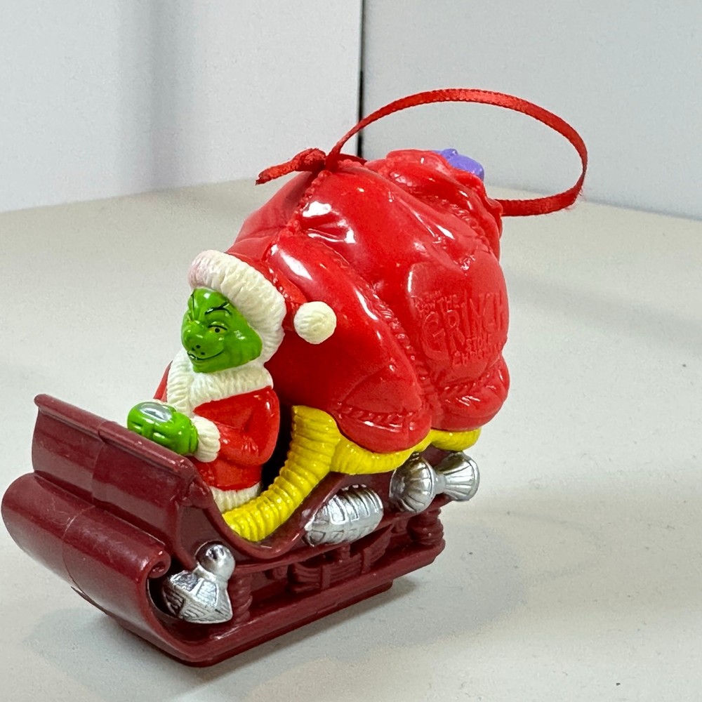 Dr Seuss Grinch Stole Christmas Wendy Ornament Santa Sleigh Toy