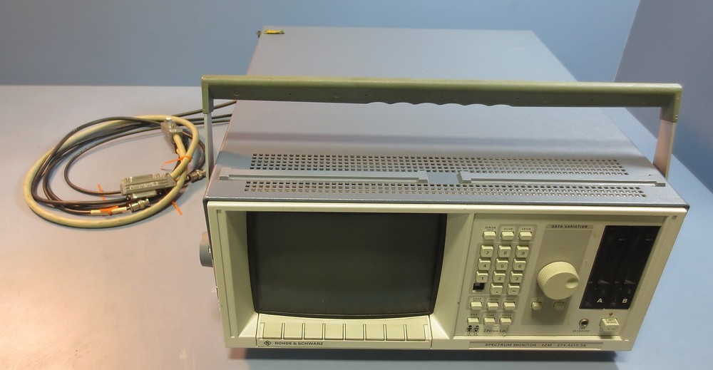 Rohde Schwarz EZM Spectrum Monitor 2.17 2.04 with EZM B2 Option and PCK Cable