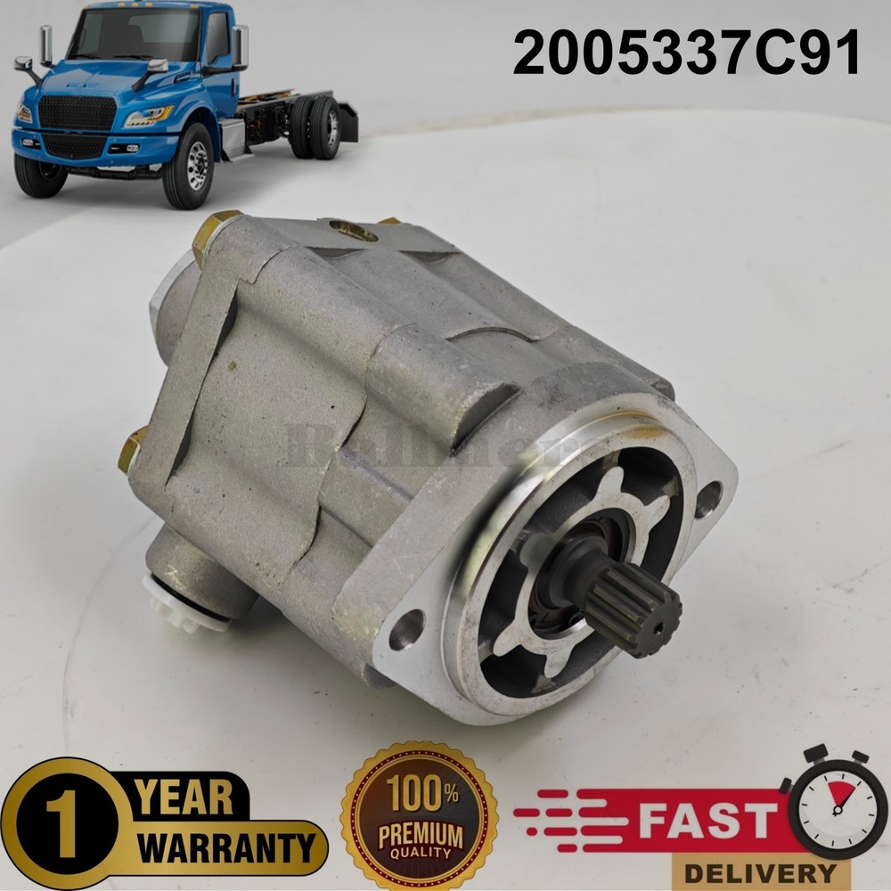 NEW Power Steering Pump For International Navistar 2005337C91 DT466 LF73C