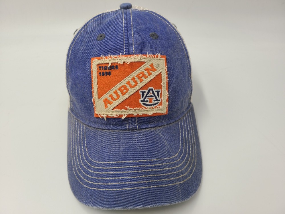 Auburn University Tigers Legacy Mesh Snapback Hat Cap Men Women NCAA Blue White