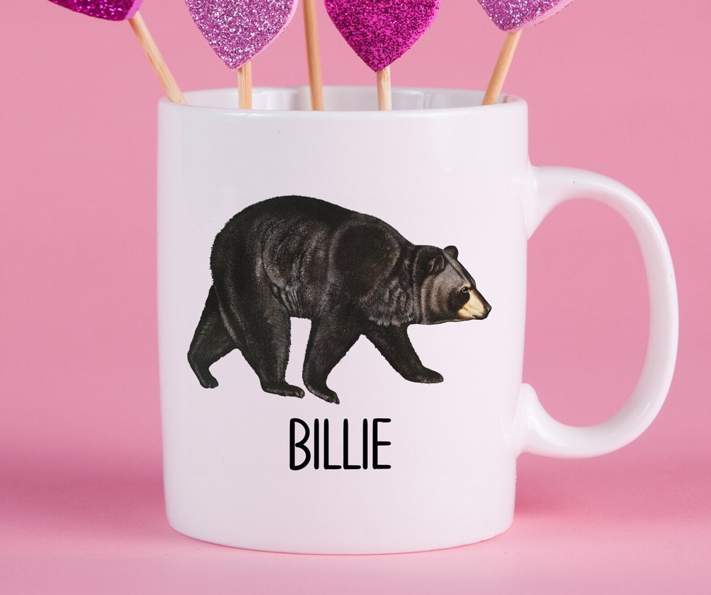 Personalized Bear Mug Bear Gift Ideas Bear Cup Gifts For Bear Lovers Bear